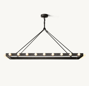 Vitoria Linear Chandelier 54" - Zonesus