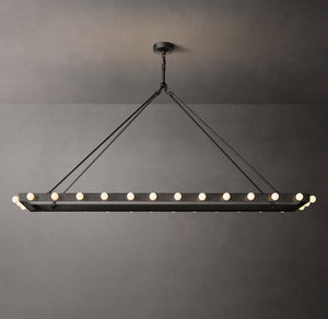 Vitoria Linear Chandelier 72" - Zonesus