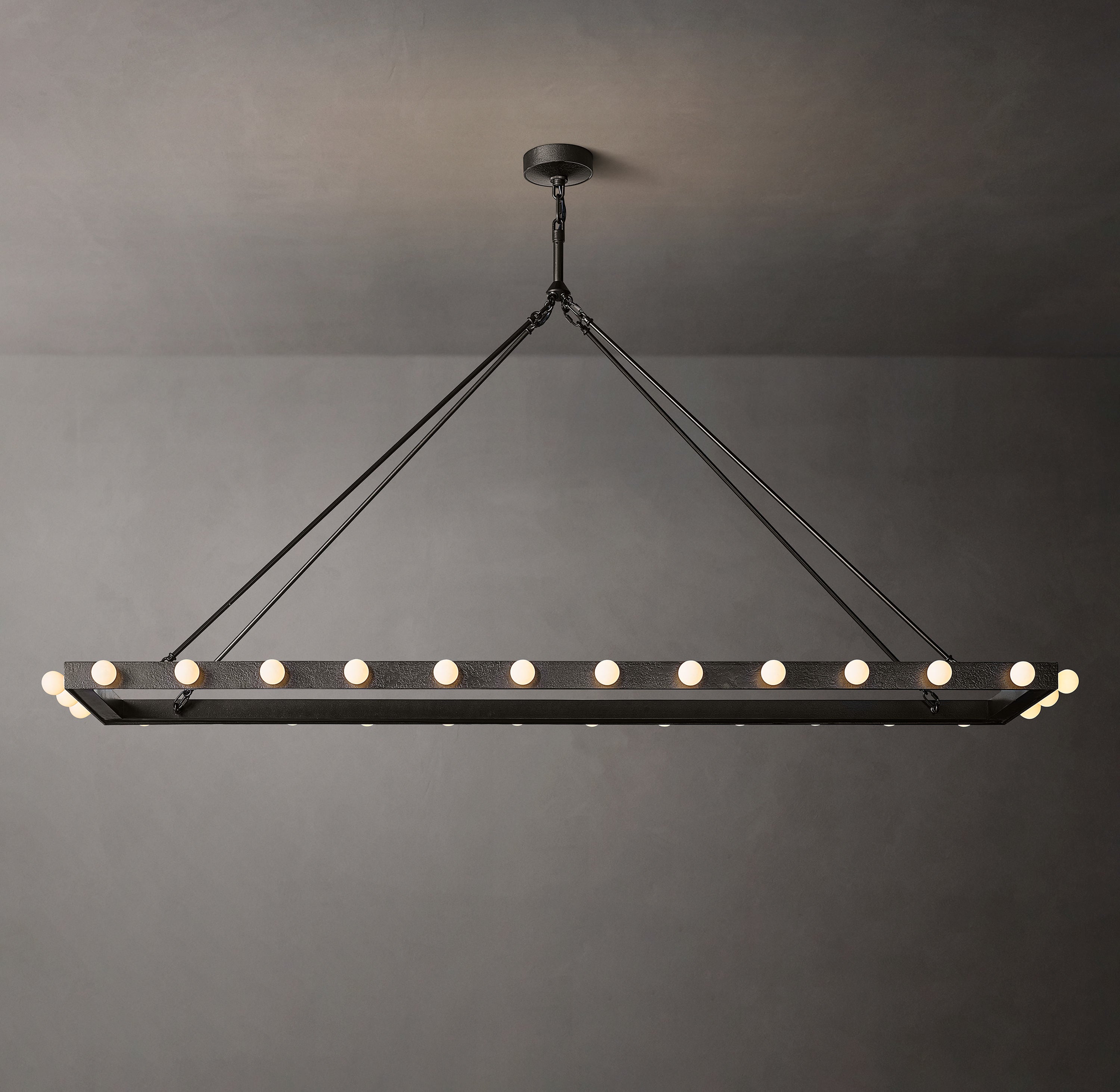 Vitoria Linear Chandelier 72" - Zonesus