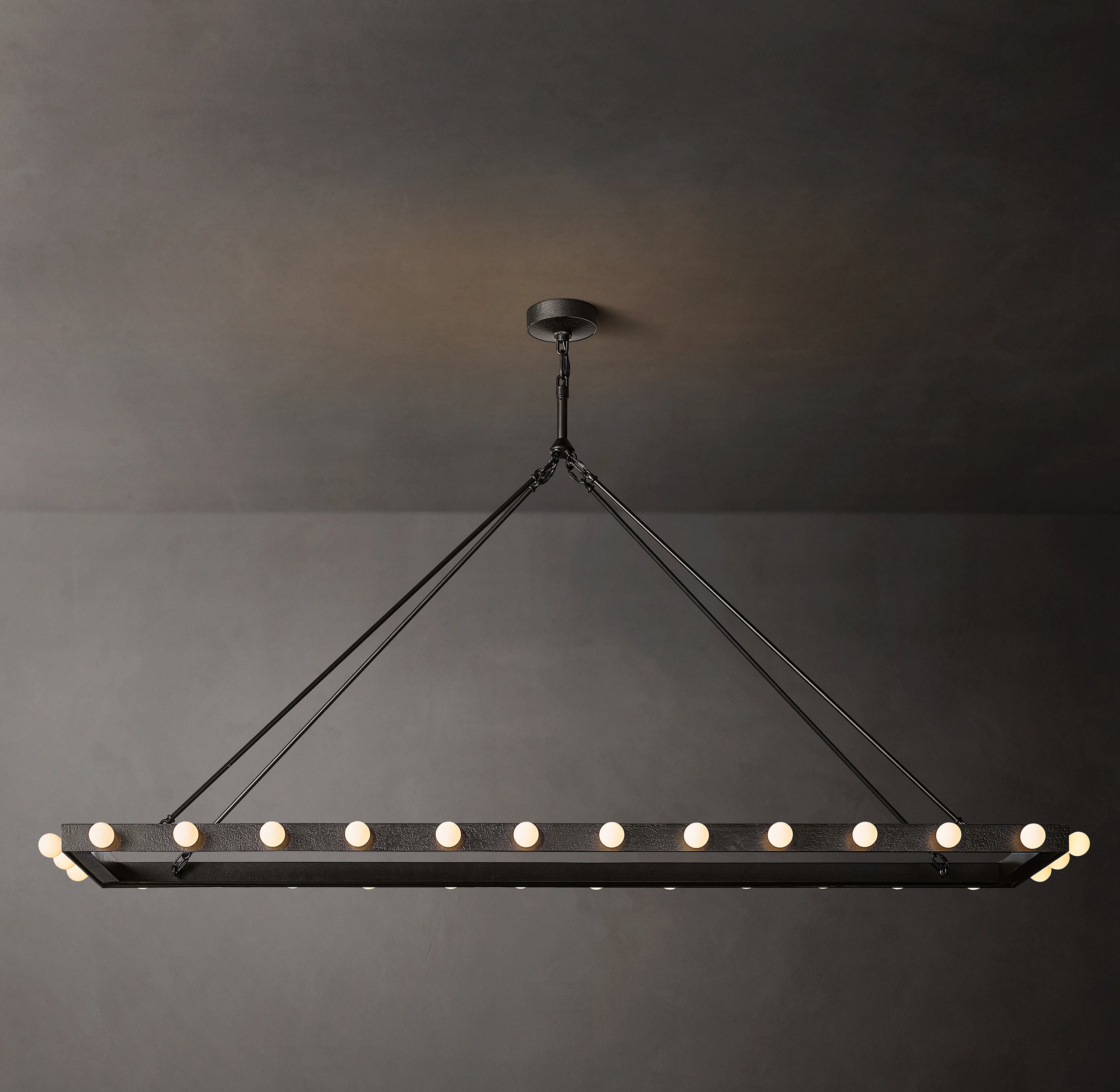 Vitoria Linear Chandelier 72" - Zonesus