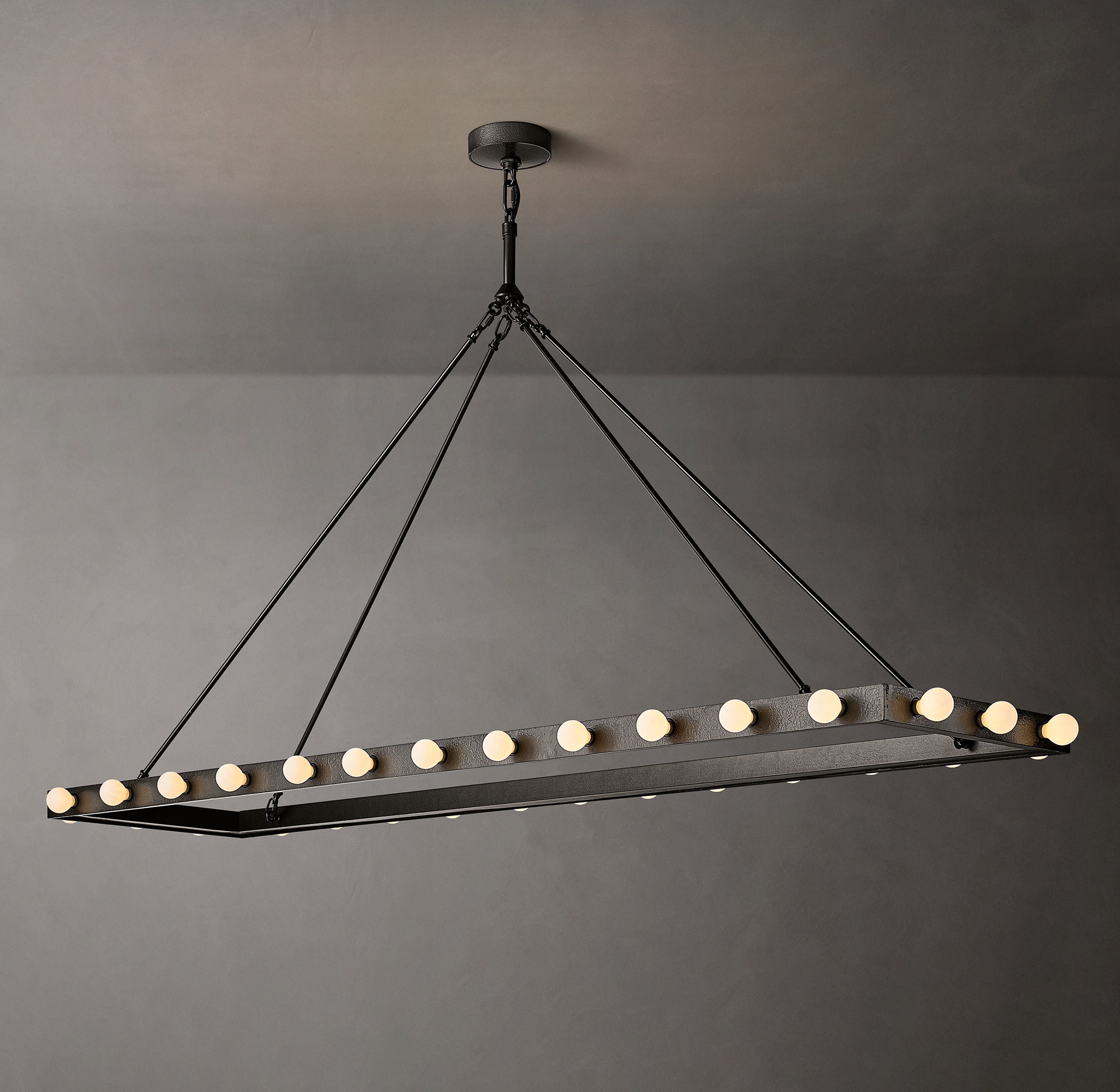 Vitoria Linear Chandelier 72" - Zonesus