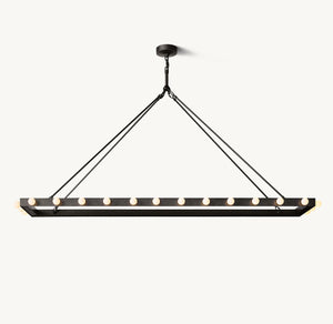 Vitoria Linear Chandelier 72" - Zonesus