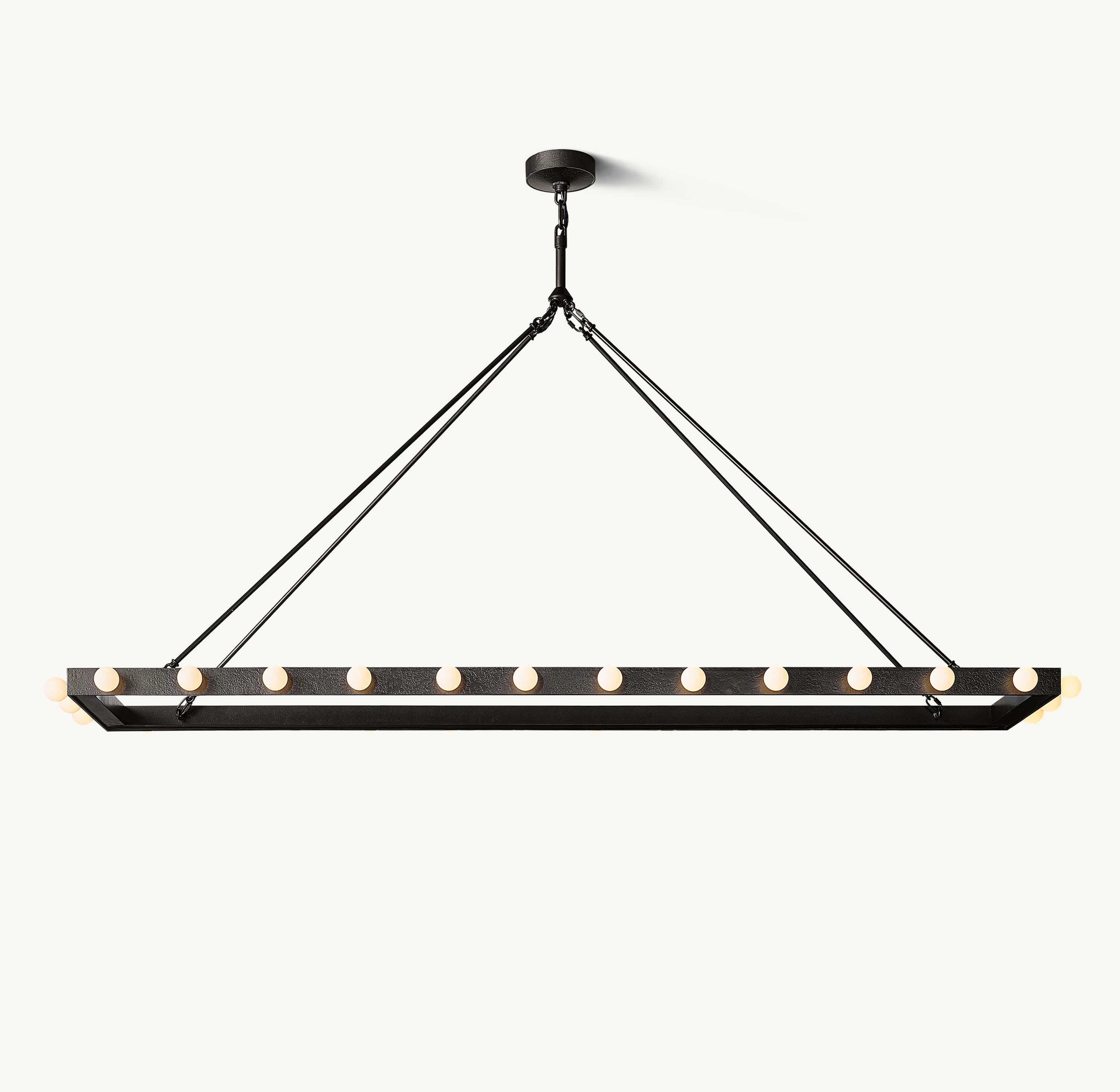 Vitoria Linear Chandelier 72" - Zonesus