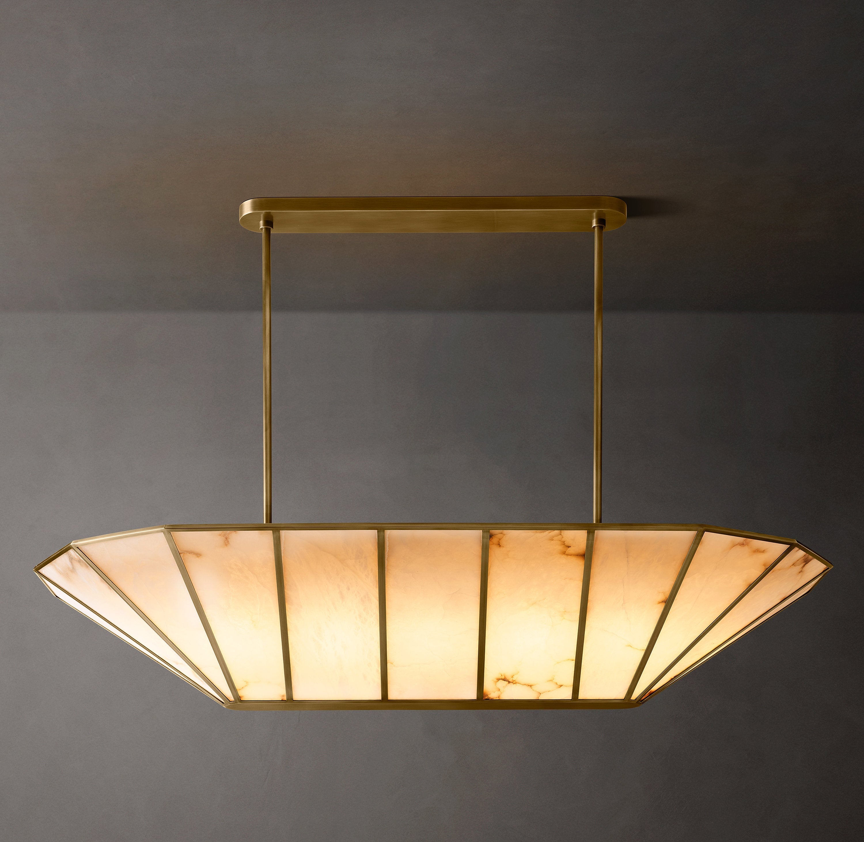 Lucette Linear Chandelier 74" - Zonesus