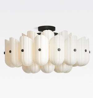 Lorna LED Double Tier Flush Mount 25" - Zonesus