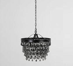 Ordman Crystal Round Chandelier (28") - Zonesus
