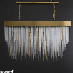 Casa Rectangular Chandelier 54" - Zonesus
