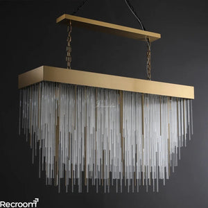 Casa Rectangular Chandelier 54" - Zonesus
