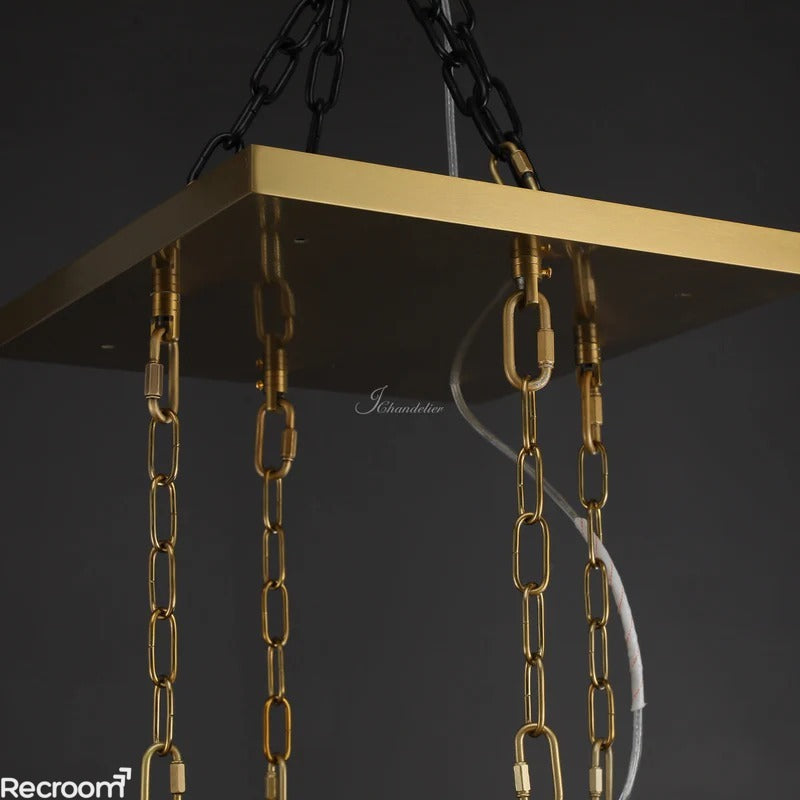 Casa Square Chandelier 21" 30" - Zonesus