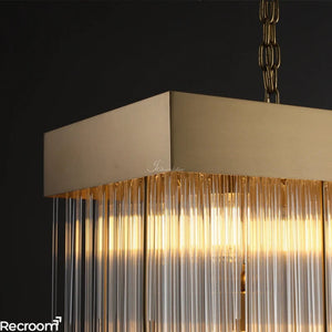 Casa Rectangular Chandelier 54" - Zonesus