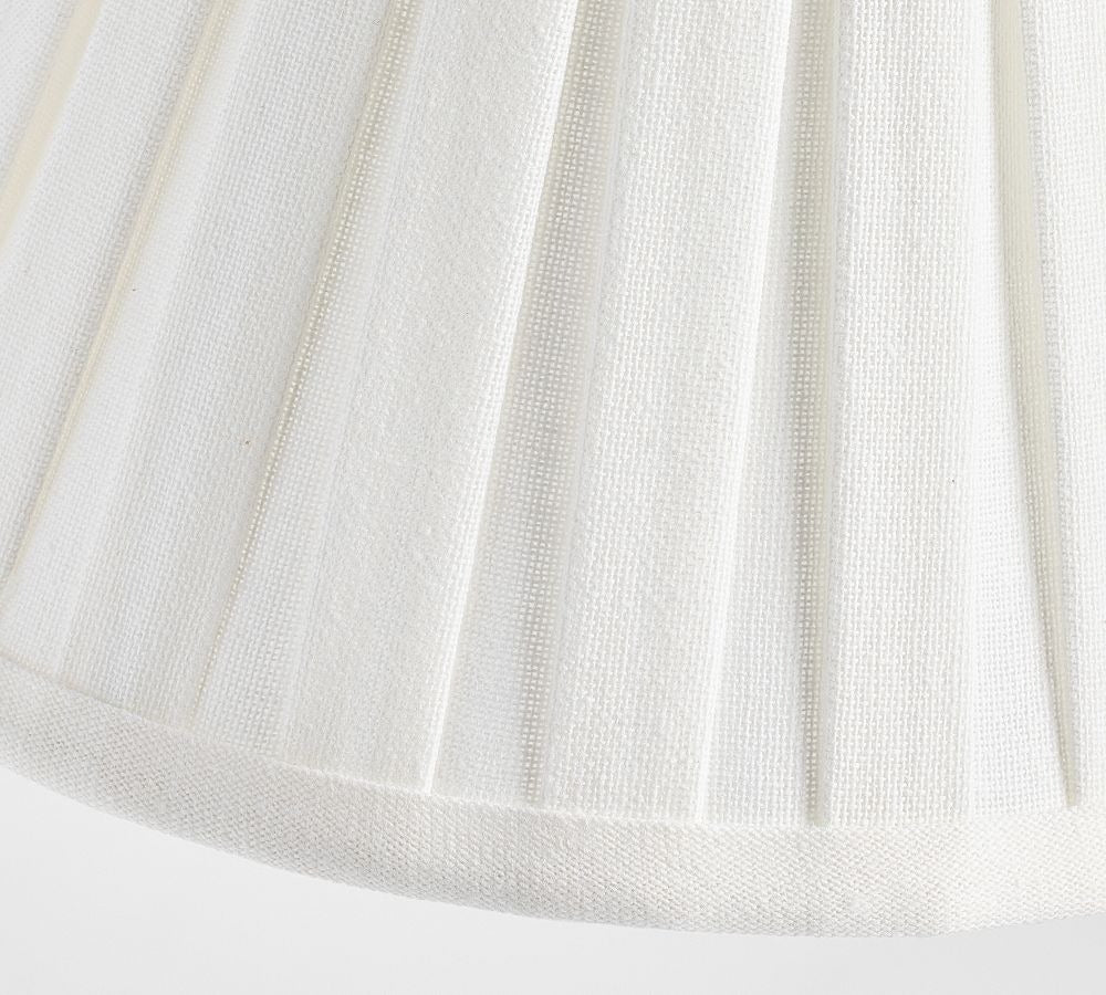 Baylor Pleated Shade Task Table Lamp 20" - Zonesus