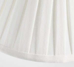 Baylor Pleated Shade Task Table Lamp 20" - Zonesus