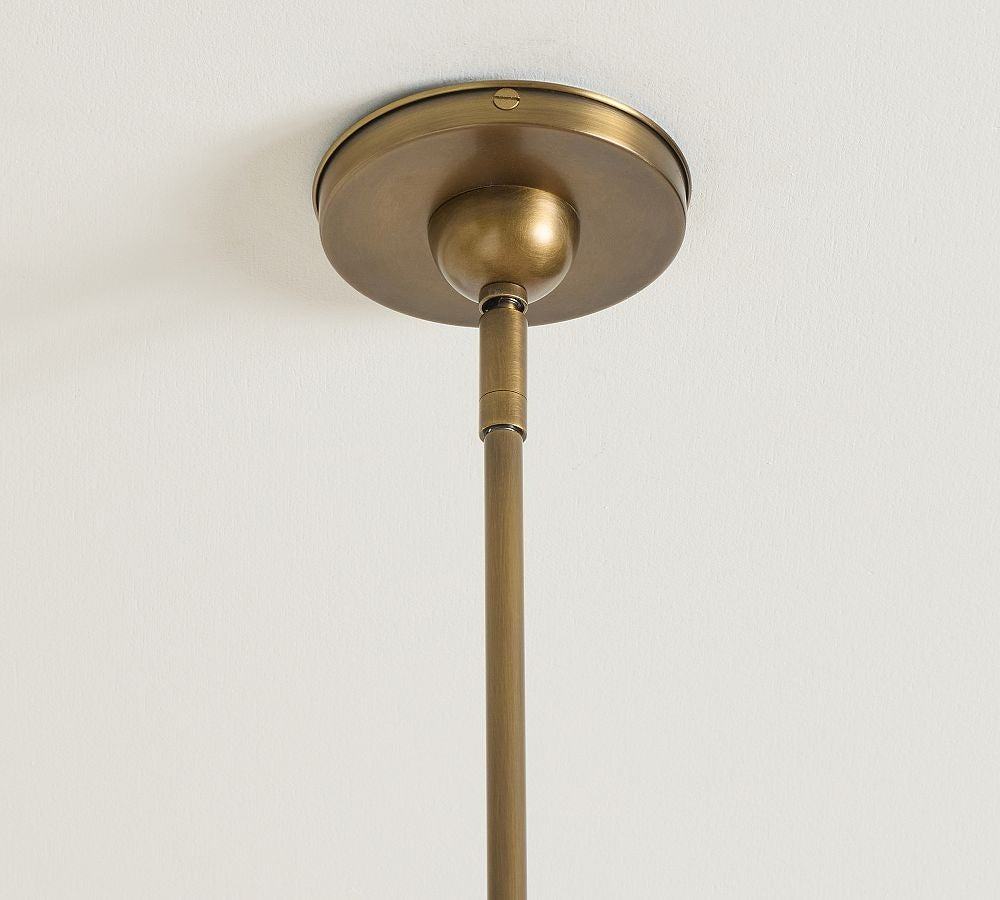 Baylor Round Pleated Shade Chandelier 38" - Zonesus