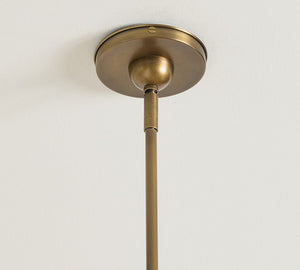 Baylor Round Pleated Shade Chandelier 38" - Zonesus