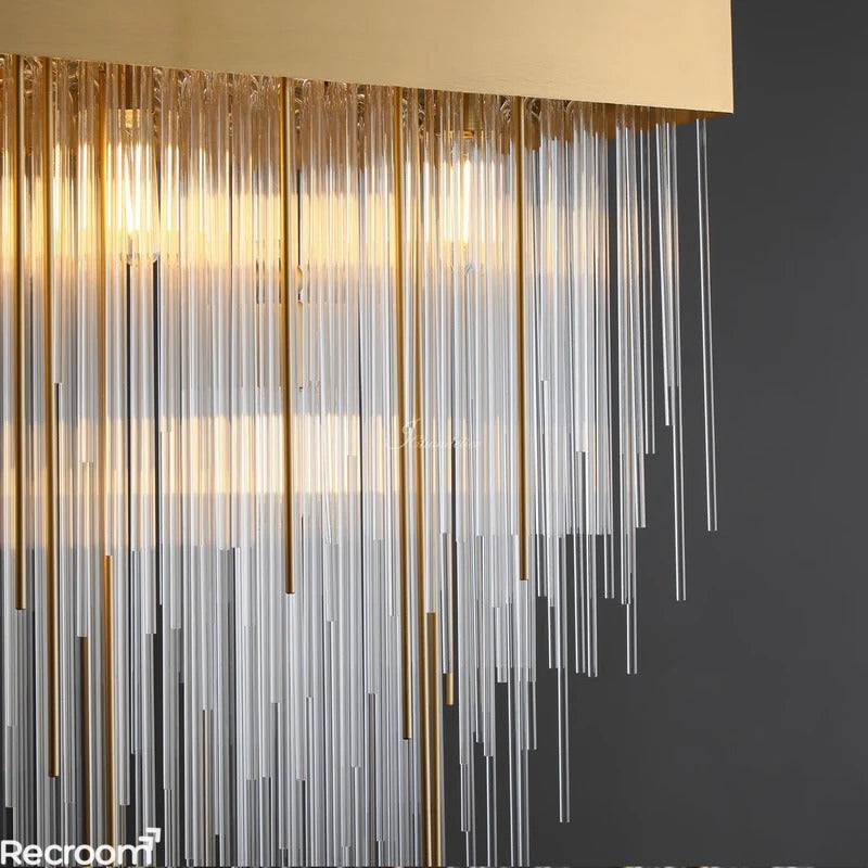 Casa Rectangular Chandelier 54" - Zonesus