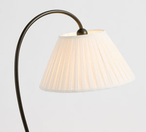 Baylor Pleated Shade Task Floor Lamp 64" - Zonesus