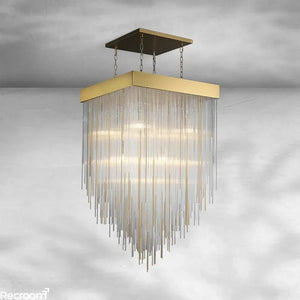 Casa Square Chandelier 21" 30" - Zonesus