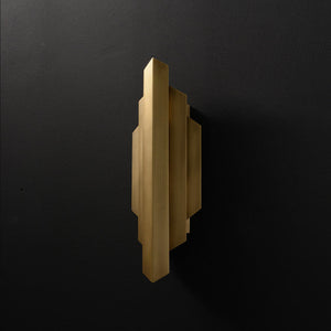 Luker Wall Sconce Brass - Zonesus