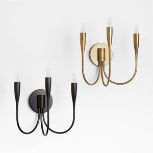 Curve Candelabra Wall Sconce - Zonesus