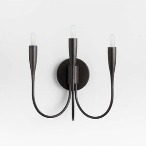 Curve Candelabra Wall Sconce - Zonesus