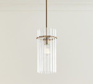 Mallory Crystal Pendant 6.5" - Zonesus