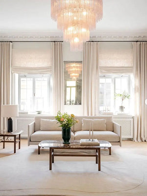 Murano Chandelier – 78 tubes – Pink - Zonesus