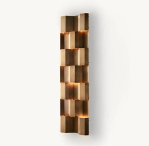 Modernist Grid Grand Sconce - Zonesus