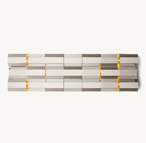Modernist Grid Grand Sconce - Zonesus