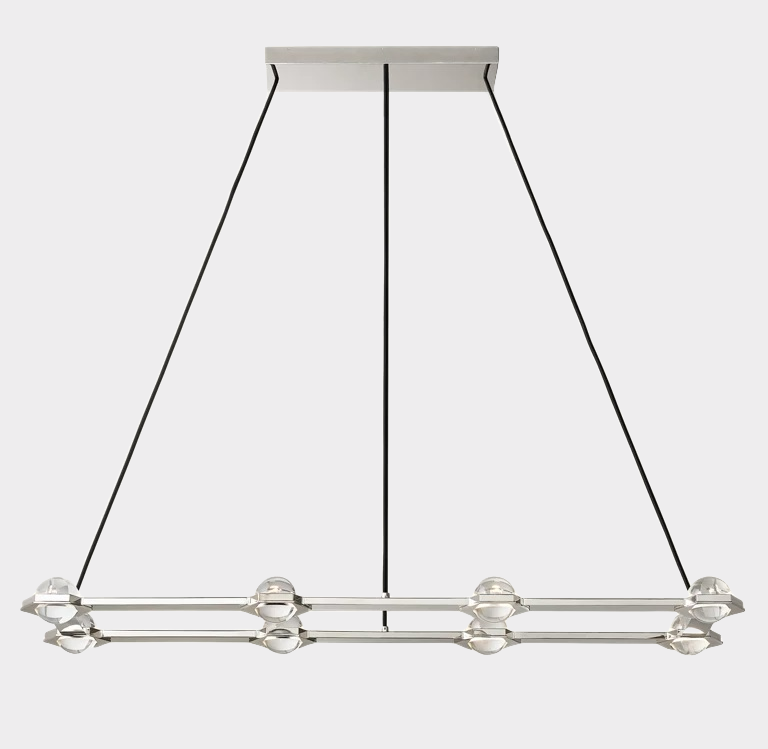 Eclatant Rectangular Chandelier 54" 72" - Zonesus