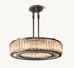 Mauriar Round Chandelier 37" - Zonesus