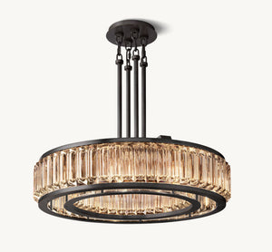 Mauriar Round Chandelier 37" - Zonesus