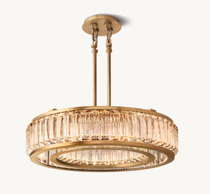 Mauriar Round Chandelier 37" - Zonesus