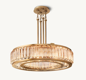 Mauriar Round Chandelier 37" - Zonesus