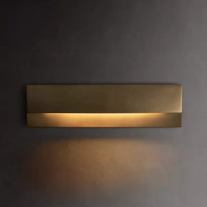 Taza Horizontal Rectangulae Sconce - Zonesus