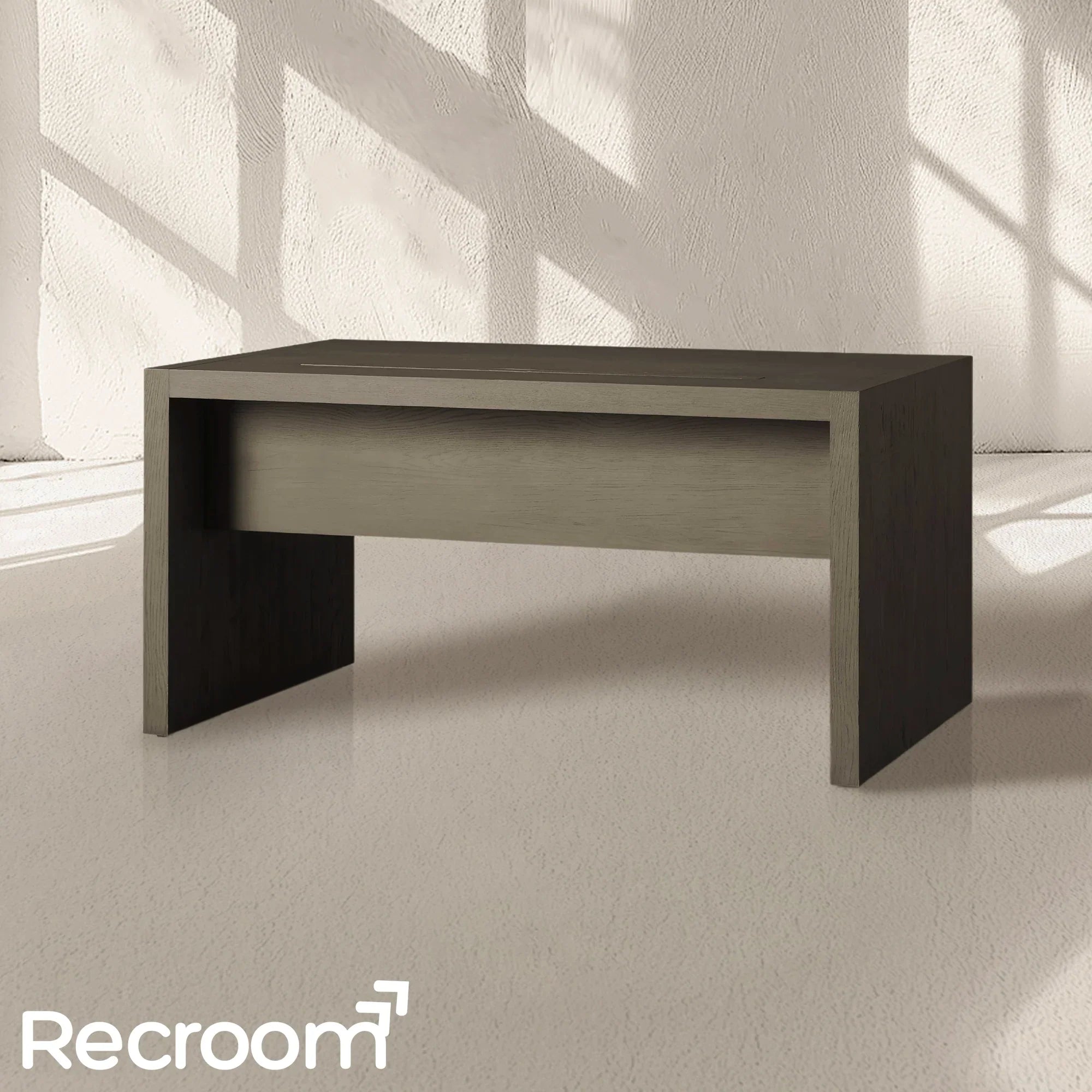 Bood Modular Desk in Salvaged Grey - Zonesus