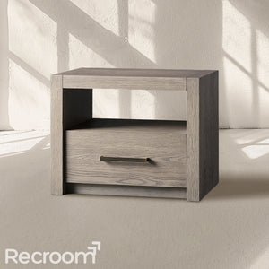 Bood Open Nightstand in Salvaged Grey - Zonesus