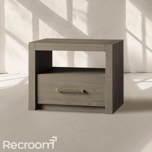 Bood Open Nightstand in Salvaged Grey - Zonesus
