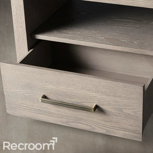Bood Open Nightstand in Salvaged Grey - Zonesus