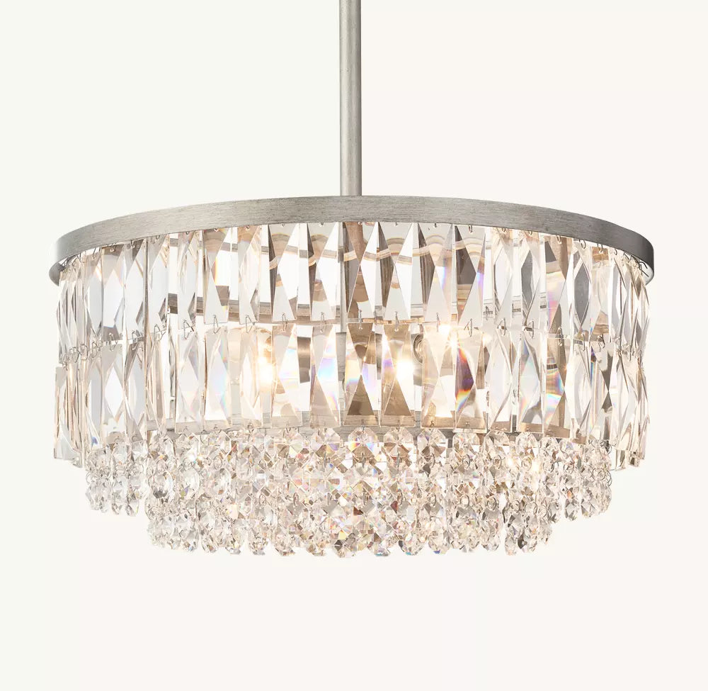 Portia Crystal Pendant 20" 26" 32"D - Zonesus