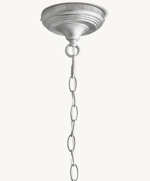 Athena Clear Crystal Small Pendant 16"D - Zonesus