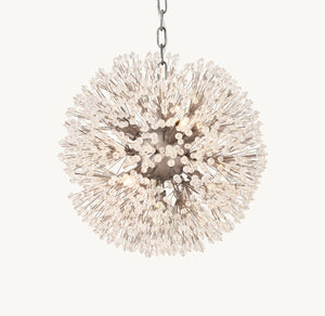 Arora Crystal Small Pendant 15"D - Zonesus