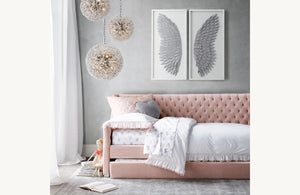 Arora Crystal Small Pendant 15"D - Zonesus