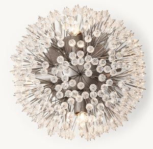 Arora Crystal Sconce 8''D - Zonesus