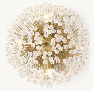 Arora Crystal Sconce 8''D - Zonesus