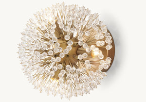 Arora Crystal Sconce 8''D - Zonesus