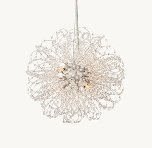 Josie Crystal Small Pendant 15"D - Zonesus