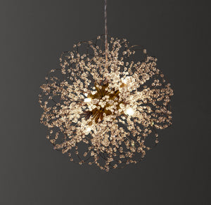 Josie Crystal Small Pendant 15"D - Zonesus