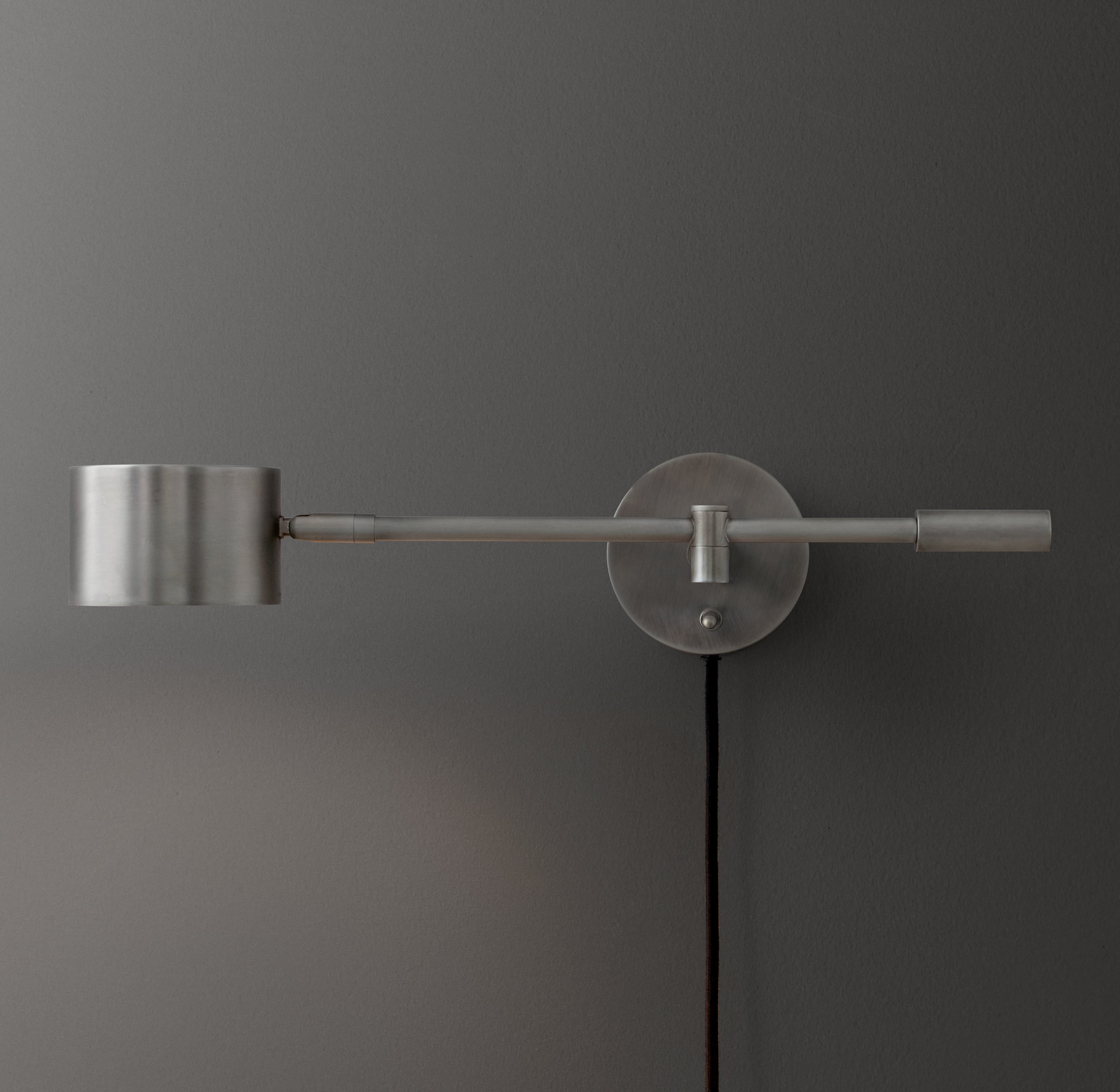 Barlow Swing-Arm Task Sconce 20"W - Zonesus