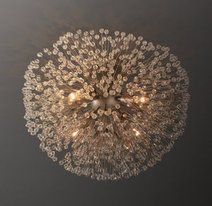 Arora Crystal Flushmount 18"D - Zonesus