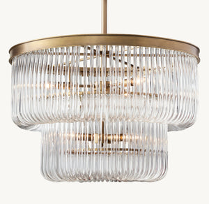 Bettina Crystal Medium Pendant 26''D - Zonesus